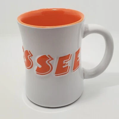 Taza de café de cerámica Tennessee Volunteers color naranja y blanco Foto 1 de 4