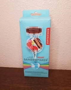 Kikkerland Solar Powered Heart Shaped RainbowMaker - NEW IN BOX! RARE! - Picture 1 of 11