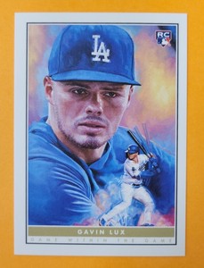 2020 Topps Baseball Game Within the Game - Gavin Lux RC - Dodgers - B - A2