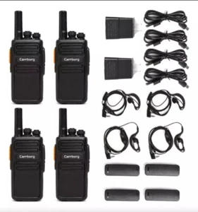 Walkie Talkie - 2 Pares (4) Transceptor FM Profesional Carrborg KD-CV5Pro 5W - Imagen 1 de 3