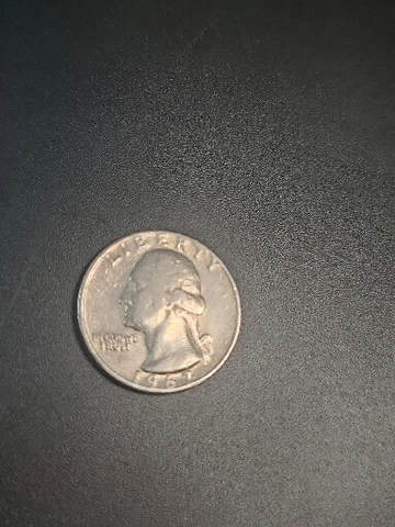 1967 quarter 25 Cent US no mint Mark Words Errors Off Center Strike Distortion Cover