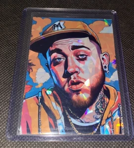 Mac Miller Custom Loud Holographic Prizm Refractor Card - Picture 1 of 4