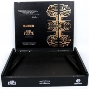 Plasencia Salomon Generacion V Alma Fuerte Empty Wooden Cig Box 10" x 8" x 1.75" - Picture 1 of 8