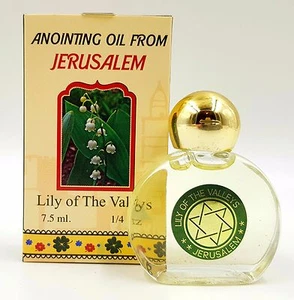 Aceite de unción de lirio de los valles de Israel Santa Biblia aceite aromático 7,5 ml - Imagen 1 de 3