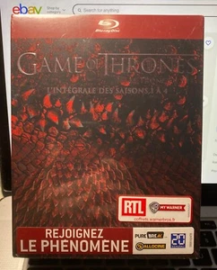 *NEW* GAME OF THRONES SEASONS 1 - 4: REGION FREE 9 LANGUAGE FRENCH IMPORT - Bild 1 von 17