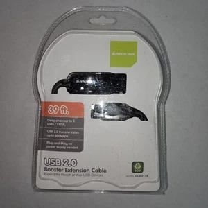 IOGEAR GUE2118 39ft. USB 2 Booster Extension Daisy Chain Plug And Play - Picture 1 of 2