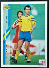 1994 Upper Deck World Cup Contenders English/Spanish #97 Stefan Rehn SP94