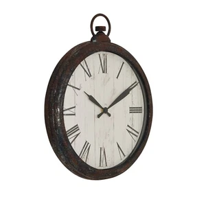 Rustic Pocket Watch Wall Clock - Style My Pad - Picture 1 of 2