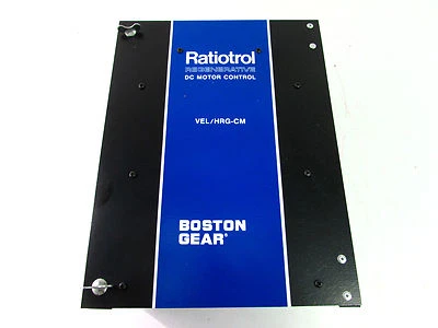 BOSTON GEAR VELRG25CM/66888/VEL/HRG-CM RATIOTROL 115V 1/4HP DC MOTOR CONTROL*NIB - Image 1 of 4