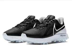 NEW Nike React Infinity Pro Golf Shoes Men's Size 8 Black/White CT6620-004 - Picture 1 of 6