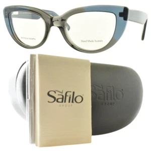 NEW!! BOTTEGA VENETA BV 269 4CS Transparent Grey Blue Cat Eye Full Rim Frame - Picture 1 of 7