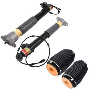 Rear Electronic Shock Struts + Air Springs Set of 4 for Hyundai Equus 2011-2016 - Picture 1 of 8