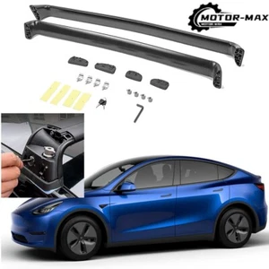 Barra trasversale bloccabile adatta per Tesla Model Y 2021-2023 barre portatutto 2 pezzi - Foto 1 di 9