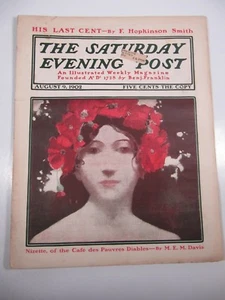 The Saturday Evening Post Magazine- August 9, 1902- Illustrated - Imagen 1 de 4