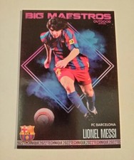 MESSI FC.BARCELONA BIG MAESTROS CUSTOM CARDS TECHNIQUE 2022 OUTDOOR EDITIONS