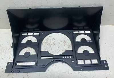 1988-1991 OBS Chevy C1500 Silverado Truck Gauge Instrument Cluster Shroud Face - Image 1 of 4