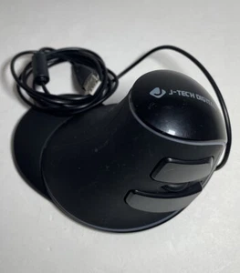 J-Tech Digital Ergonomic Mouse V628R Wired RGB Vertical Gaming - Picture 1 of 7