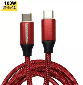 Cable de carga súper rápido para Apple iPhone 15/15 Pro Max USB C a USB C cable de datos - Imagen 1 de 6