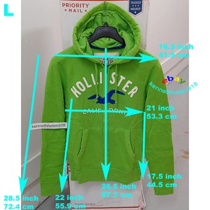 Las mejores ofertas en Sudaderas de Hollister verde para hombres | eBay
