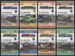 San Vicente 1983 - Mi-N.o 680-695 ** - Estampillada sin montar o nunca montada - Locomotoras / Locomotoras - Imagen 1 de 1
