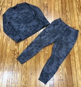 Lululemon City Sweat Sweatshirt & Jogger Set French Terry Men’s Medium Tie Dye - Picture 1 of 4