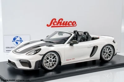 Schuco - 1:12 Porsche 718 Spyder RS White 2023 - Resin Model - Image 1 of 4