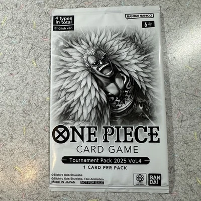 ONE PIECE Card Game Tournament Pack 2025 Vol. 4 Sealed English - Image 1 of 2