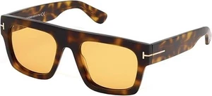 TOM FORD Fausto FT0711 56E Havana Brown Plastic 53 mm/20/145 unisex Havana/Brown - Picture 1 of 2