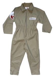 Rare Vintage 1988 Ghostbusters Childrens Jumpsuit Halloween Costume Kids Size 5 - Picture 1 of 15