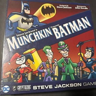 Factory Sealed Steve Jackson's Games Munchkin Presents Batman Board Game - Image 1 of 4