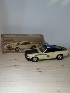ERTL 1969 Ford Mustang Tennessee State Trooper Car Bank w/ Key & Box - Picture 1 of 5