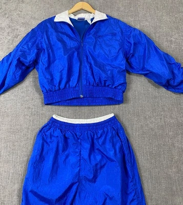 Nike Vintage RARO Nylon Cortavientos Elite Track Suite Forrado Recorte Mediano/Pequeño Años 80 90 Foto 1 de 4