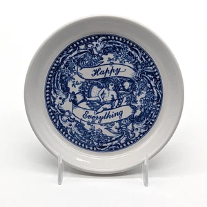 Spode Blue Room Happy Everything 4" Untersetzer Schmuckschale blaue Blumen Cherub - Bild 1 von 5