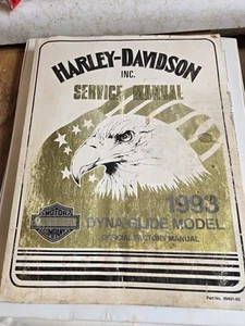Harley Davidson Service Manua 1993 modelo Dyna Guide - Imagen 1 de 14