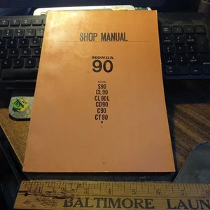 Honda S90 Motorcycle Factiry Shop Manual Honda Corp. Ct90 1970 Original - Picture 1 of 8