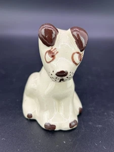 Vintage Rio Hondo California Pottery 1950’s 2.5” Sitting Cute Dog Figure S2 - Bild 1 von 5