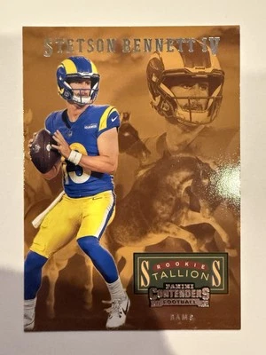 Stetson Bennett - 2023 Panini Contenders - Rookie Stallions #4 (RC) - Image 1 of 2