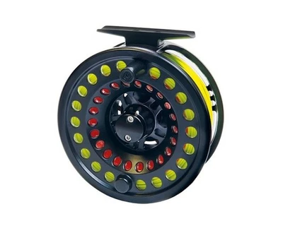 Airflo Switch Large Arbour Fly Fishing Reel #7-9 4 Spare Spools & Case RM48 Tr'D - Изображение 1 из 2