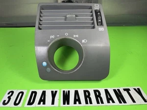 04-08 CHRYSLER CROSSFIRE HEADLIGHT SWITCH AIR VENT DUCT COVER BEZEL TRIM GRAYOEM - Picture 1 of 4
