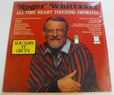 ROGER WHITTAKER  All Time Heart Touching Favorites  Sealed Vinyl LP Record Album - Image 1 of 2