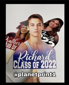 12 personalized graduation fans - Picture 1 of 4