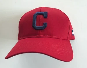 New Cleveland Indians MLB Baseball Cap, Red with C Logo - Picture 1 of 4
