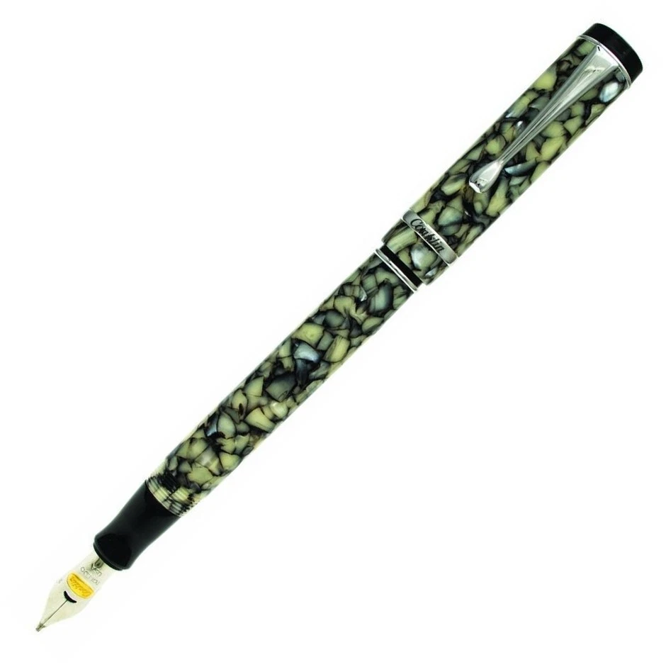 Conklin Duragraph Fountain Pen - Cracked Ice - Fine Point - CK71313 -