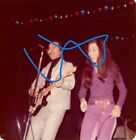 1972 SNAPSHOT PHOTO, LORETTA LYNN & CONWAY TWITTY On Stage Unpublished