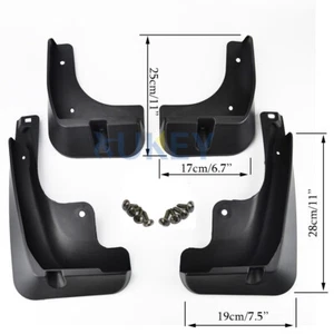 4pcs Splash Mud Flaps Guard Set For Lexus ES250 ES350 ES300h 2019–2021 - Picture 1 of 7