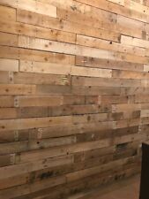 Reclaimed Pallet Wood Boards Planks Timber Wall Cladding 4 Square Meters