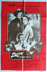 Zorro Swings Again George Hamilton Original Cinema Release 1 Sheet Movie Poster* - Picture 1 of 1