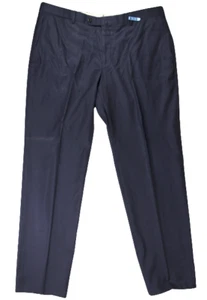 Isaia Napoli Mens Dress Pants 38/31 Wool Navy Blue Made in Italy - Picture 1 of 7