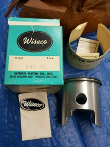 WISECO PISTON 165PS PENTON 250 KTM    1973-1981  W RING & WRIST PIN CLIPS - Picture 1 of 7