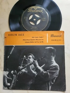 BERLIN JAZZ Rias-Combo / Michael Naura Quartett / Redicke *1956 BRUNSWICK EP* - Picture 1 of 3